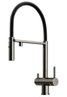 Смеситель для кухни Sancos Imola SC4010GG воронёная сталь